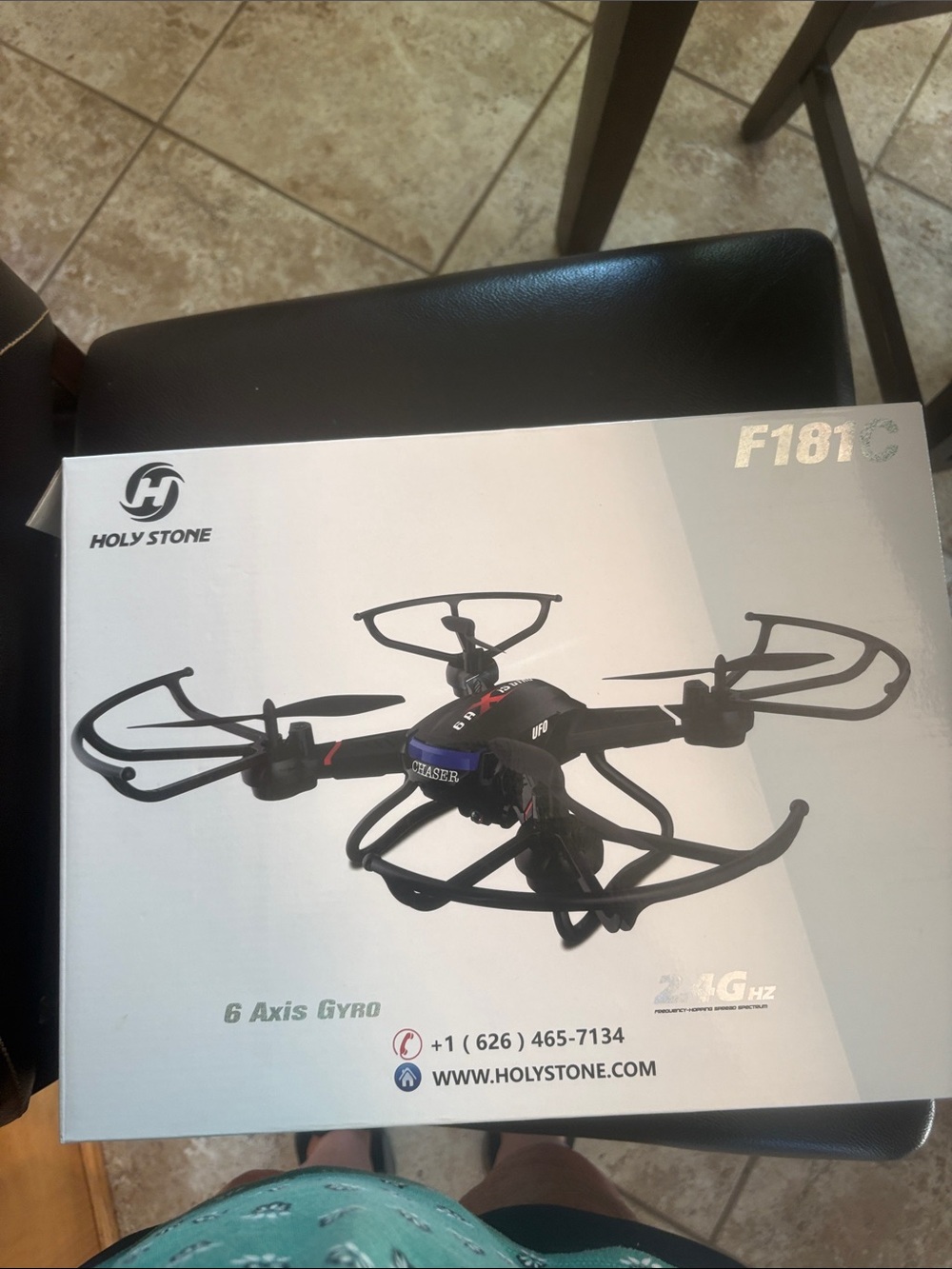 Holy Stone F181C Black Drone with 6-Axis Gyro